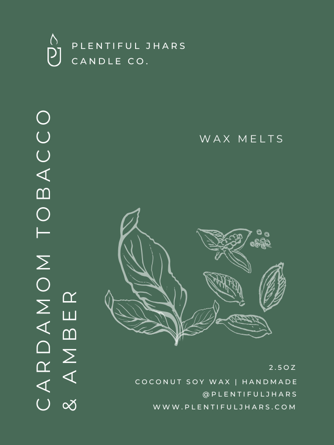 Cardamom Tobacco Amber - Wax Melts