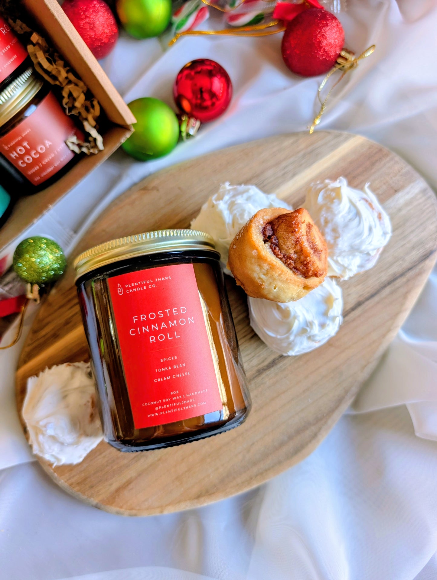 Frosted Cinnamon Roll