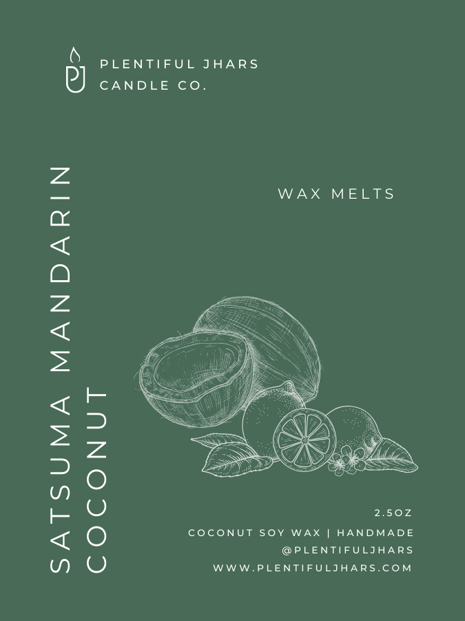 Satsuma Mandarin Coconut - Wax Melts