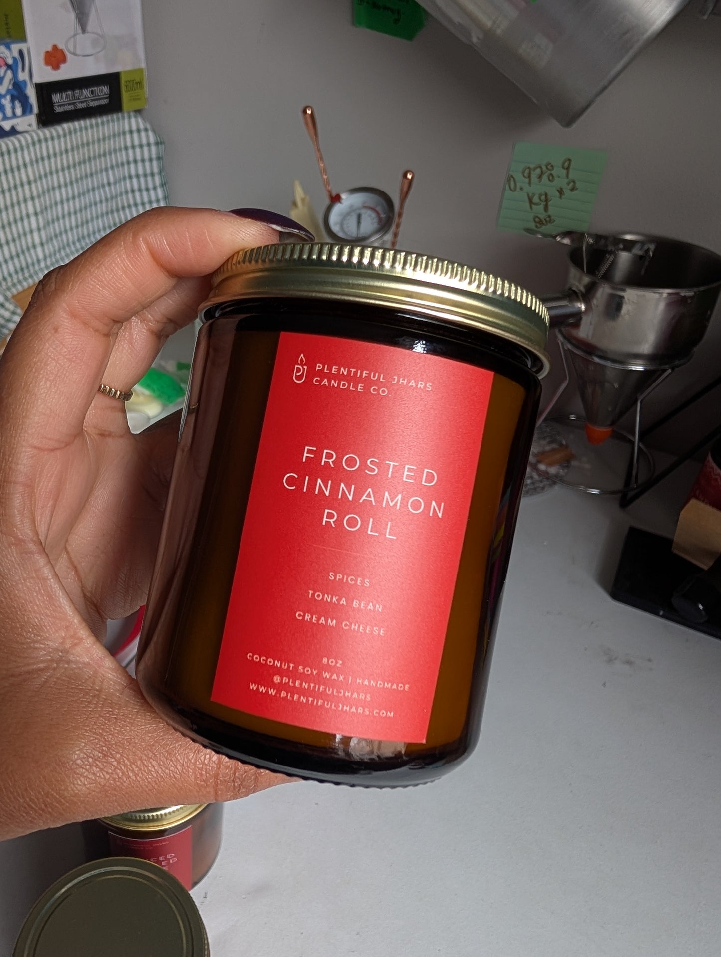 Frosted Cinnamon Roll